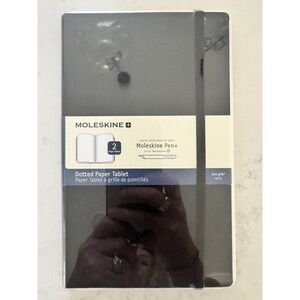MOLESKINE Dotted Paper Smart Tools Tablet New Sealed BLACK Works w/Neo Smartpen